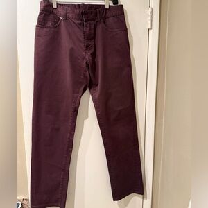 Balenciaga x Nicolas Ghesquiere 5-Pocket Jeans (Plum, 2011)
